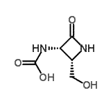 CAS#: 725204-46-6， [(2S,3S)-2-(Hydroxymethyl)-4-oxo-3-azetidinyl]carbamic acid