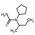 CAS#: 72529-54-5， 1-sec-Butyl-1-cyclopentylthiourea