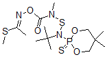 CAS#: 72542-56-4， N-(((((5,5-dimethyl-1,3,2-dioxaphosphorinan-2-yl)(1,1-dimethylethyl)thio)methylamino)carbonyl)oxy)-Ethanimidothioic acid methyl ester P-sulfide