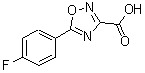CAS#: 72542-80-4， 5-(4-Fluorophenyl)-1,2,4-oxadiazole-3-carboxylic acid