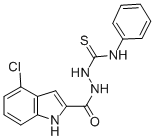 CAS#: 72548-94-8， 1-[(4-Chloro1h-Indole-2-Carbonyl)Amino]-3-Phenylthiourea