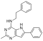 CAS#: 72549-74-7， 2-Methyl-6-Phenyl-N-(2-Phenylethyl)-5H-Pyrrolo[2,3-e]Pyrimidin-4-Amine