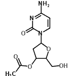 CAS#: 72560-69-1， 1-(3-O-Acetyl-2-deoxypentofuranosyl)-4-amino-2(1H)-pyrimidinone