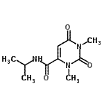 CAS#: 725692-75-1， N-Isopropyl-1,3-dimethyl-2,6-dioxo-1,2,3,6-tetrahydro-4-pyrimidinecarboxamide