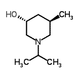CAS#: 726117-75-5， (3R,5R)-1-Isopropyl-5-methyl-3-piperidinol
