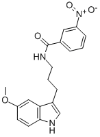 CAS#: 72612-11-4， N-[3-(5-Methoxy-1H-Indol-3-Yl)Propyl]-3-Nitrobenzamide