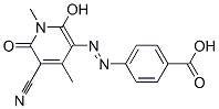 CAS#: 72614-75-6， 4-[(2Z)-2-(5-Cyano-1,4-Dimethyl-2,6-Dioxopyridin-3-Ylidene)Hydrazinyl]Benzoic Acid