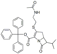 CAS#: 72614-91-6， Tri(Phenyl)Methyl 3-(2-Acetamidoethylsulfanyl)-7-Oxo-6-Propan-2-Yl-1-Azabicyclo[3.2.0]Hept-2-Ene-2-Carboxylate