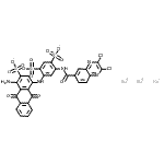 CAS#: 72639-34-0， Trisodium 4-[(4-amino-9,10-dioxo-3-sulfonato-9,10-dihydro-1-anthracenyl)amino]-6-{[(2,3-dichloro-6-quinoxalinyl)carbonyl]amino}-1,3-benzenedisulfonate