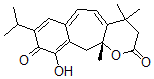 CAS#: 72711-84-3， (S)-3,4,11,11a-Tetrahydro-10-Hydroxy-4,4,11a-Trimethyl-8-(1-Methylethyl)-Benzo(5,6)Cyclohepta(1,2-b)Pyran-2,9-Dione