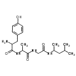 CAS#: 72732-17-3， Tyrosylalanyl-N-(4-methyl-2-pentanyl)glycinamide