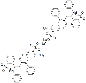 CAS#: 72749-80-5， Hydrogen 9-Amino-7-Phenyl-5-(Phenylamino)-4,10-Disulphonatobenzo[a]Phenazinium, Disodium Salt