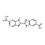 CAS#: 727694-92-0， 1H,1'H-2,2'-Bibenzimidazole-6,6'-dicarboxylic acid