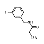 CAS#: 727731-91-1， N-(3-Fluorobenzyl)propanamide