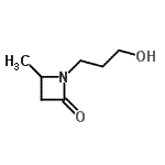 CAS#: 727739-39-1， 1-(3-Hydroxypropyl)-4-methyl-2-azetidinone