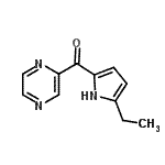 CAS#: 728010-89-7， (5-Ethyl-1H-pyrrol-2-yl)(2-pyrazinyl)methanone