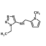 CAS#: 728030-56-6， 1-Ethyl-N-[(1-methyl-1H-pyrrol-2-yl)methyl]-1H-tetrazol-5-amine