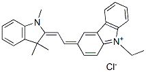 CAS#: 72828-91-2， 9-Ethyl-3-[(E)-2-(1,3,3-Trimethylindol-1-Ium-2-Yl)Ethenyl]Carbazole Chloride