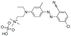 CAS#: 72828-96-7， 2-[[4-(5-Chloro-2-Cyanophenyl)Diazenyl-3-Methylphenyl]-Ethylamino]Ethyl-Trimethylazanium Sulfate