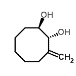 CAS#: 728878-63-5， (1R,2R)-3-Methylene-1,2-cyclooctanediol