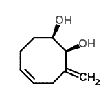 CAS#: 728878-64-6， (1R,2S,5Z)-3-Methylene-5-cyclooctene-1,2-diol