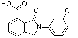 CAS#: 728887-95-4， 2-(3-Methoxyphenyl)-3-oxo-4-isoindolinecarboxylic acid