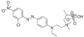 CAS#: 72894-28-1， [2-[[4-[(2-Chloro-4-Nitrophenyl)Azo]Phenyl]Ethylamino]Ethyl](2-Hydroxypropyl)Dimethylammonium Hydrogen Sulphate