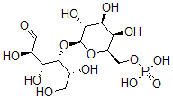 CAS#: 72929-47-6， [(2R,3R,4S,5R,6S)-3,4,5-Trihydroxy-6-[(2R,3R,4R,5R)-1,2,4,5-Tetrahydroxy-6-Oxohexan-3-Yl]Oxyoxan-2-Yl]Methyl Dihydrogen Phosphate