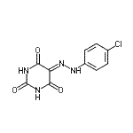 CAS#: 7293-30-3， 5-[(4-Chlorophenyl)hydrazono]-2,4,6(1H,3H,5H)-pyrimidinetrione