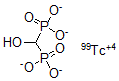 CAS#: 72945-61-0， (Hydroxy-Phosphonomethyl)Phosphonic Acid, Technetium