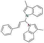 CAS#: 72953-47-0， 3-Methyl-1-[(E)-1-(3-Methylindol-1-Yl)-3-Phenylprop-2-Enyl]Indole