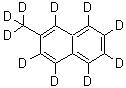structure of CAS# 7297-45-2, 1,2,3,4,5,6,8-Heptadeuterio-7-(trideuteriomethyl)naphthalene;1,2,3,4,5,6,8-heptadeuterio-7-trideuteriomethyl-naphthalene;2-Methylnaphthalene-d10;454249_ALDRICH