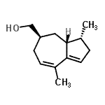 CAS#: 73003-40-4， [(3R,3aR,5R)-3,8-Dimethyl-2,3,3a,4,5,6-hexahydro-5-azulenyl]methanol