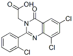 CAS#: 73013-14-6， 6,8-Dichloro-2-(2-Chlorophenyl)-4-Oxoquinazoline-3(4H)-Acetic Acid