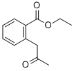 structure of CAS# 73013-47-5, 2-(2-Oxo-Propyl)-Benzoic Acid Ethyl Ester