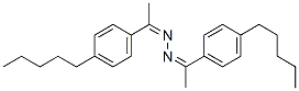 CAS 登录号：73019-18-8， 1-(4-戊基苯基)乙酮[1-(4-戊基苯基)亚乙基]腙
