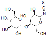 CAS#: 73027-03-9， (2R,3R,4S,5S,6R)-2-[(2R,3S,4R,5R)-4,5-Dihydroxy-2-(Hydroxymethyl)-6-Isothiocyanatooxan-3-Yl]Oxy-6-(Hydroxymethyl)Oxane-3,4,5-Triol