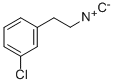 structure of CAS# 730964-64-4, 2-(3-Chlorophenyl)Ethylisocyanide;2-(3-CHLOROPHENYL)ETHYLISOCYANIDE