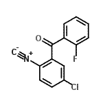 CAS#: 730964-91-7， (5-Chloro-2-isocyanophenyl)(2-fluorophenyl)methanone