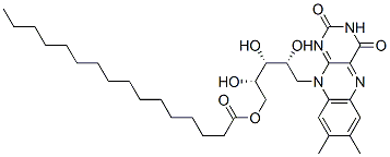 CAS#: 73130-89-9， [(2S,3R,4R)-5-(7,8-Dimethyl-2,4-Dioxobenzo[g]Pteridin-10-Yl)-2,3,4-Trihydroxypentyl] Hexadecanoate
