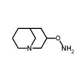 CAS#: 731762-10-0， 3-(Aminooxy)-1-azabicyclo[3.3.1]nonane