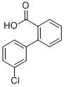 structure of CAS# 73178-79-7, 2-Biphenyl-3'-Chloro-Carboxylic Acid