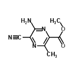 CAS#: 73198-31-9， Methyl 6-amino-5-cyano-3-methyl-2-pyrazinecarboxylate