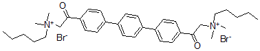 CAS#: 73206-32-3， [2-[4-[4-[4-[2-(Dimethyl-Pentylazaniumyl)Acetyl]Phenyl]Phenyl]Phenyl]-2-Oxoethyl]-Dimethyl-Pentylazanium Dibromide