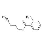 CAS#: 732231-18-4， 4-Pentyn-1-yl 2-aminobenzoate