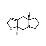 CAS#: 732285-89-1， (4aS,9aS)-2,4,4a,5,6,7,9,9a-Octahydrofuro[2,3-f]indolizine