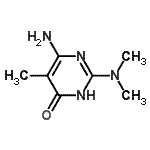 CAS 登录号：732939-97-8， 6-氨基-2-(二甲基氨基)-5-甲基-4(1H)-嘧啶酮
