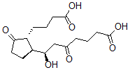 CAS#: 73303-30-7， (7R)-7-Hydroxy-7-[(1S,2R)-2-(4-Hydroxy-4-Oxobutyl)-3-Oxocyclopentyl]-5-Oxoheptanoic Acid