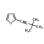 CAS#: 733035-90-0， 2-(3,3-Dimethyl-1-butyn-1-yl)furan