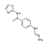 CAS#: 733045-69-7， 4-{[(E)-Hydrazonomethyl]amino}-N-(1,3-oxazol-2-yl)benzamide